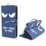 Handyh�lle Tasche f�r Handy ZTE Blade V7 Dont Touch my Phone