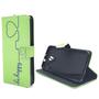 Handyhlle Tasche fr Handy ZTE Blade V7 Be Happy Grn