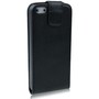  Handy Tasche Flip d�nn f�r Case Handy iPhone SE Schwarz