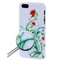 Schutzh�lle Case Cover H�lle Apple iPhone SE Wei� mit Motiv