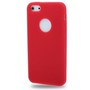 Schutzh�lle Silikon H�lle f�r Case Handy iPhone SE Rot
