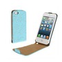  Handy Tasche Flip d�nn f�r Case Handy Apple iPhone SE Strass Blau