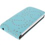  Handy Tasche Flip d�nn f�r Case Handy Apple iPhone SE Strass Blau