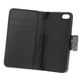 Schutzh�lle (Flip Quer) f�r Case Handy Apple iPhone SE Schwarz