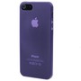 Schutzh�lle Ultra D�nn 0,3mm f�r Case Handy Apple iPhone SE Lila Transparent