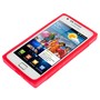 Silikon H�lle Kassette f�r Samsung Galaxy S2 i9100/i9200 rot