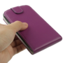  Handy Tasche Flip d�nn f�r Samsung Galaxy S3 i9300 / i9305 / S3 NEO i9301 Violett