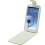 Handy Tasche Flip dnn fr Samsung Galaxy S3 i9300 / i9305 / S3 NEO i9301 Grn