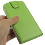 Handy Tasche Flip dnn fr Samsung Galaxy S3 i9300 / i9305 / S3 NEO i9301 Grn