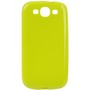 Schutzh�lle TPU Case f�r Handy Samsung I9300 Galaxy S3 leuchtgr�n