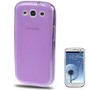 Schutzh�lle TPU Case f�r Handy Samsung I9300 Galaxy S3 lila