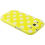 Schutzh�lle TPU Case f�r Handy Samsung I9300 Galaxy S3 Gelb / Weiss