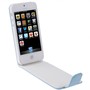 Handy Tasche Flip d�nn f�r Handy iPhone 5 / 5s Hellblau