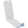 Handy Tasche Flip d�nn f�r Handy iPhone 5 / 5s Hellblau
