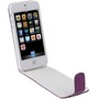 Handy Tasche Flip d�nn f�r Handy iPhone 5 / 5s Lila