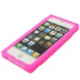 Silikon H�lle Retro Kassette f�r Handy iPhone 5 / 5s Pink