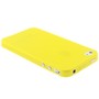 Schutzh�lle Case TPU f�r Handy iPhone 4 / 4s transparent/gelb