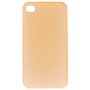 Schutzh�lle Case TPU f�r Handy iPhone 4 / 4s transparent/orange