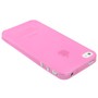 Schutzh�lle Case TPU f�r Handy iPhone 4 / 4s Pink / Transparent