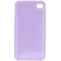 Schutzh�lle Case TPU f�r Handy iPhone 4 / 4s Transparent / Lila