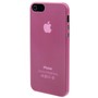 Schutzh�lle Case Ultra D�nn 0,3mm TPU Apple iPhone 5 / 5s Rosa Transparent