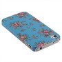 Schutzh�lle Hard Case H�lle f�r Handy iPhone 4 / 4s Rosen / Hellblau