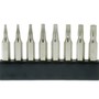 Mini Bit Sortiment Torx mit Innenloch 8-tlg.