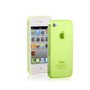 Schutzh�lle Hard Case H�lle f�r Handy iPhone 4 / 4s  transparent/gr�n