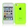 Schutzh�lle Hard Case H�lle f�r Handy iPhone 4 / 4s leuchtgr�n