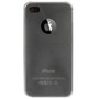 Schutzh�lle Hard Case H�lle f�r Handy iPhone 4 / 4s Transparent Grau