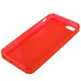 Schutzh�lle TPU H�lle f�r Handy Apple iPhone 5 / 5s Rot