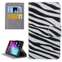 Handyh�lle Tasche f�r Handy Wiko Lenny 2 Zebra Streifen