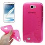 Schutzh�lle TPU f�r Case Handy Samsung Galaxy Note II / N7100 + Folie