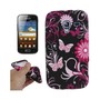 Schutzh�lle TPU Case f�r Handy Samsung Galaxy Ace 2 i8160 Schmetterlinge