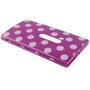 Schutzh�lle TPU Case H�lle f�r Handy Nokia Lumia 920 Lila / Wei�