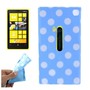 Schutzh�lle TPU Case H�lle f�r Handy Nokia Lumia 920 Hellblau / Wei�