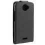 Schutzh�lle Flip Tasche f�r HTC One X Edge S720e Schwarz