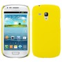 Schutzh�lle Hard Case H�lle f�r Handy Samsung Galaxy S3 mini i8190 / i8195 / i8200 gelb