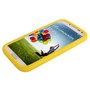 Silikon H�lle Gameboy f�r Handy Samsung Galaxy S4 GT-I9500 / GT-I9505 / LTE+ GT-I9506 / Value Edition GT-I9515 gelb