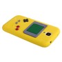 Silikon H�lle Gameboy f�r Handy Samsung Galaxy S4 GT-I9500 / GT-I9505 / LTE+ GT-I9506 / Value Edition GT-I9515 gelb