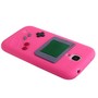 Silikonh�lle Gameboy f�r Samsung Galaxy S4 GT-I9500 / GT-I9505 / LTE+ GT-I9506 / Value Edition GT-I9515 pink