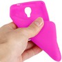 Schutzh�lle Silikon Case f�r Handy Samsung Galaxy S4 GT-I9500 / GT-I9505 / LTE+ GT-I9506 / Value Edition GT-I9515 pink