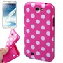 Schutzh�lle TPU Case f�r Samsung Galaxy Note II N7100 pink