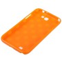 Schutzh�lle TPU Case f�r Handy Samsung Galaxy Note II N7100 Orange