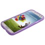 Schutzh�lle TPU Case f�r Case Handy Samsung Galaxy S4 GT-I9500 / GT-I9505 / LTE+ GT-I9506 / Value Edition GT-I9515 Lila Transparent
