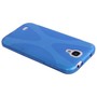 Schutzh�lle TPU Case f�r Handy Samsung Galaxy S4 GT-I9500 / GT-I9505 / LTE+ GT-I9506 / Value Edition GT-I9515 Blau