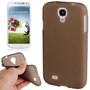 Schutzh�lle TPU Case f�r Handy Samsung Galaxy S4 GT-I9500 / GT-I9505 / LTE+ GT-I9506 / Value Edition GT-I9515 Transparent Dunkel Grau