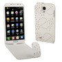Schutzh�lle Case f�r Handy Samsung Galaxy s4 i9500 Strass Weiss