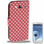 Schutzh�lle Tasche Flip slim f�r Handy Samsung Galaxy S3 i9300 / i9305 / S3 NEO i9301 pink/rosa