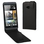 Schutzh�lle Flip Tasche f�r HTC One M7 Schwarz
